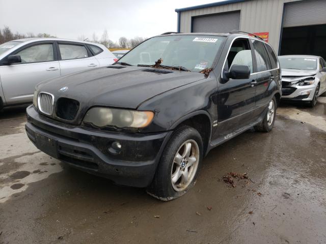 5UXFB33533LH48307 - 2003 BMW X5 BLACK photo 2