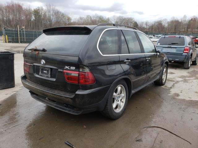 5UXFB33533LH48307 - 2003 BMW X5 BLACK photo 4