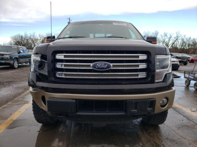 1FTFW1ET0EKE63298 - 2014 FORD F150 SUPER BLACK photo 5