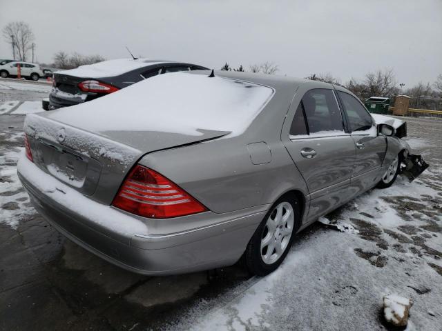 WDBNG83J34A415798 - 2004 MERCEDES-BENZ S 430 4MAT GRAY photo 4