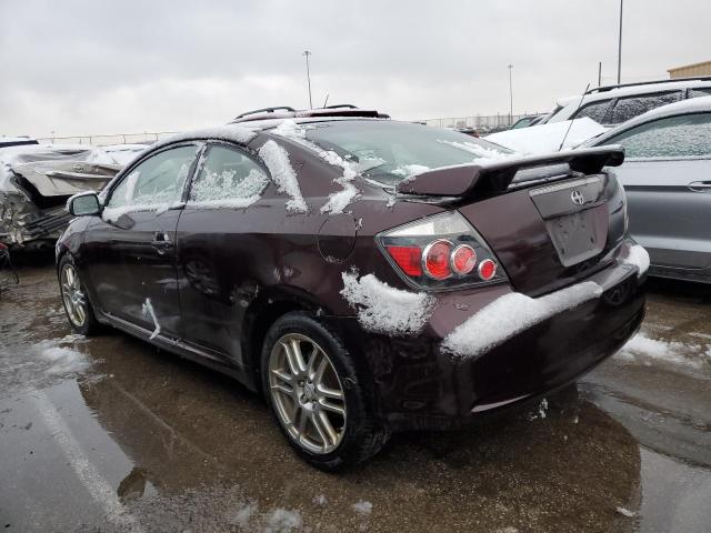 JTKDE167380235302 - 2008 TOYOTA SCION TC Bənövşəyi foto 2
