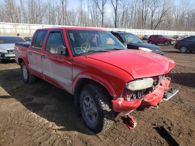 1GCDT13X54K136464 - 2004 CHEVROLET S TRUCK S1 RED photo 1