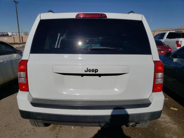 1C4NJPBA1CD639504 - 2012 JEEP PATRIOT SP WHITE photo 6