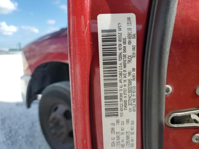 3D73Y4CL5BG576805 - 2011 DODGE RAM 3500 RED photo 12