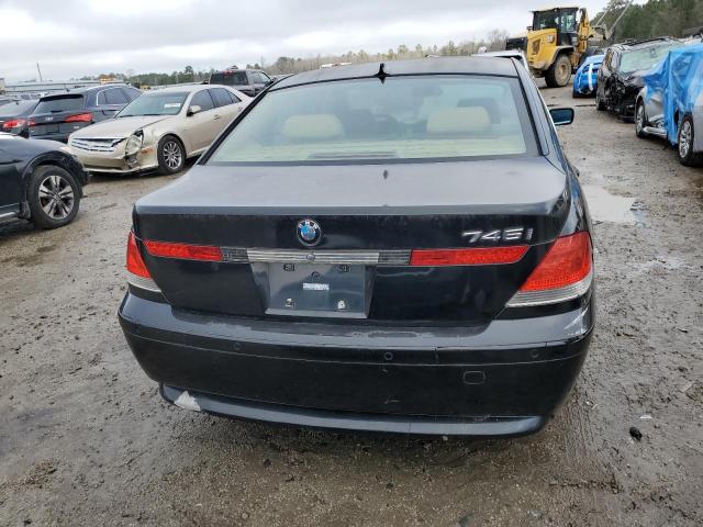 WBAGL63493DP63684 - 2003 BMW 7 SERIES BLACK photo 6