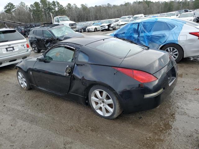 JN1AZ34E43T005600 - 2003 NISSAN 350Z COUPE BLACK photo 2