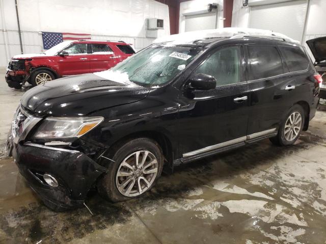 5N1AR2MM4DC625245 - 2013 NISSAN PATHFINDER BLACK photo 1