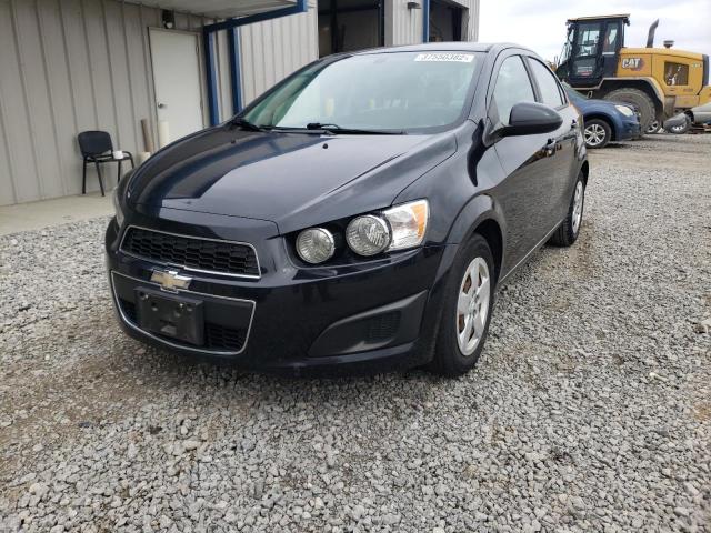 1G1JA5SH7E4119223 - 2014 CHEVROLET SONIC LS BLACK photo 2