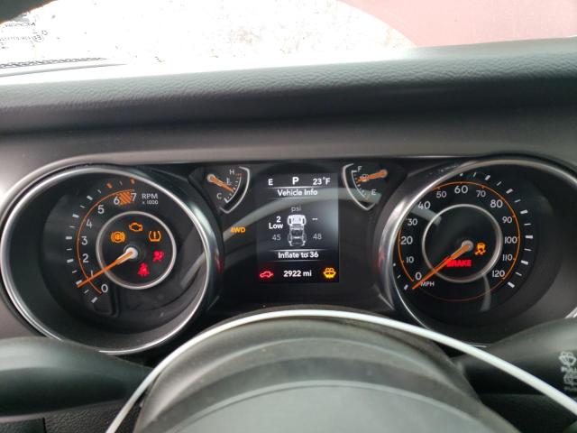 1C4HJXDN5NW187769 - 2022 JEEP WRANGLER U წითელი ფოტო 9