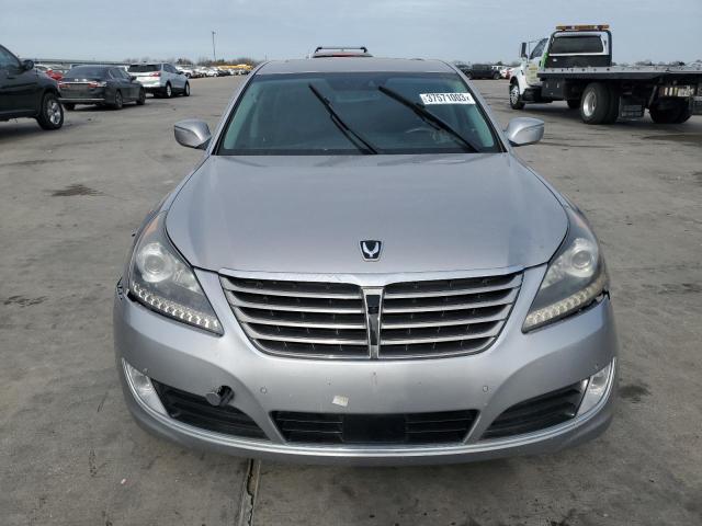 KMHGH4JHXEU076498 - 2014 HYUNDAI EQUUS SIGN GRAY photo 5