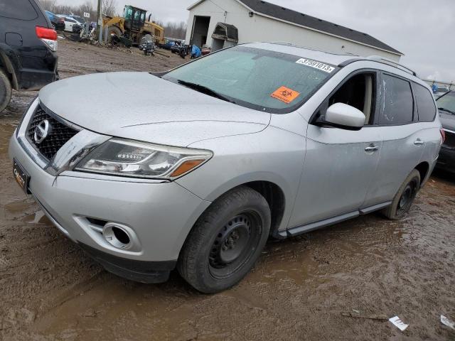 5N1AR2MM1DC686035 - 2013 NISSAN PATHFINDER SILVER photo 1