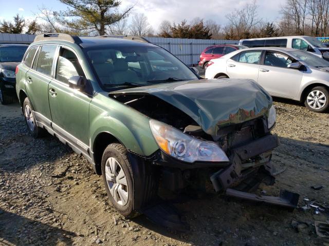 4S4BRBAC6C3302538 - 2012 SUBARU OUTBACK 2. GREEN photo 4