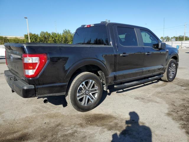 1FTEW1CP7MKD98644 - 2021 FORD F150 SUPER BLACK photo 3