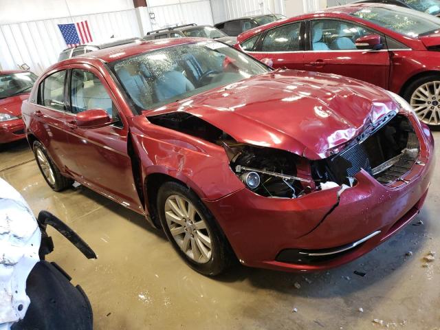 1C3BC1FG7BN503710 - 2011 CHRYSLER 200 TOURIN BURGUNDY photo 4