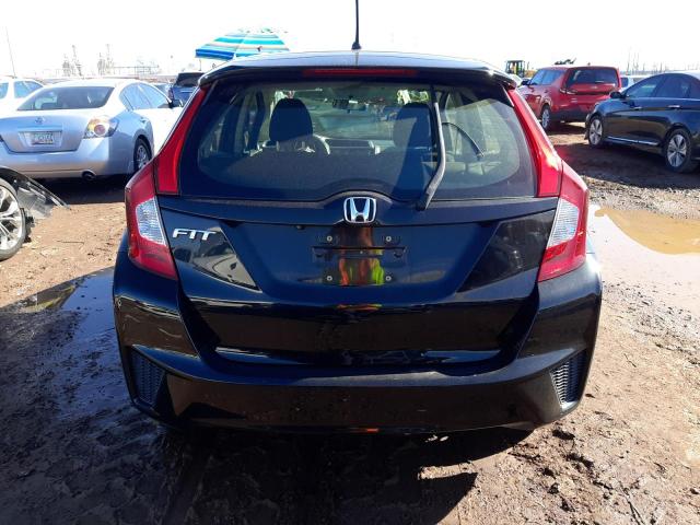 JHMGK5H55GX010190 - 2016 HONDA FIT LX BLACK photo 6