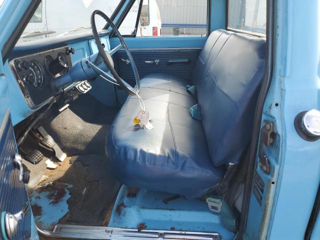 CS248T141943 - 1968 CHEVROLET C20 BLUE photo 7