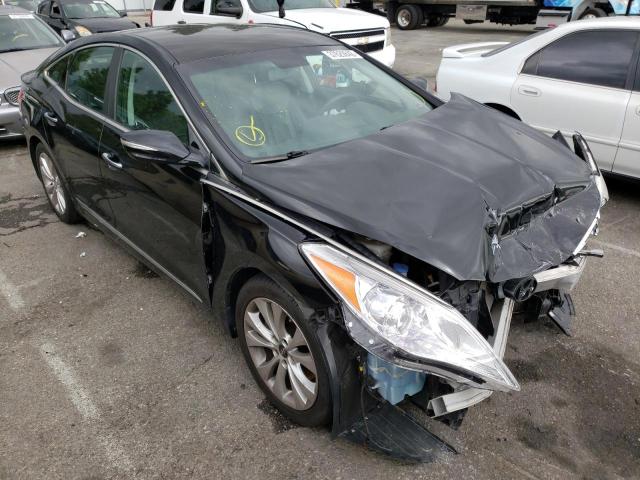 KMHFG4JG7DA311154 - 2013 HYUNDAI AZERA BLACK photo 1