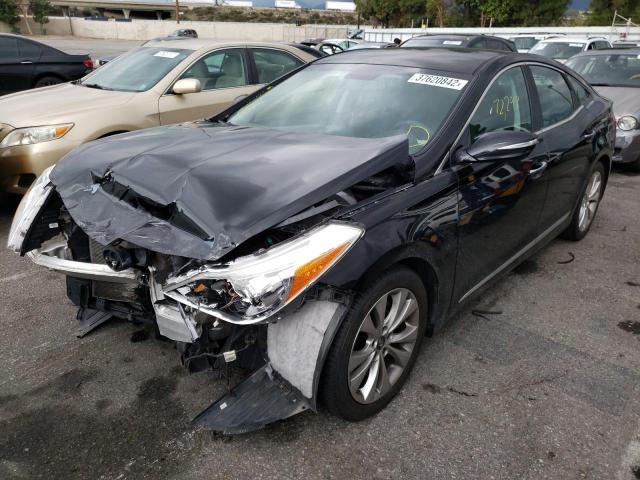 KMHFG4JG7DA311154 - 2013 HYUNDAI AZERA BLACK photo 2