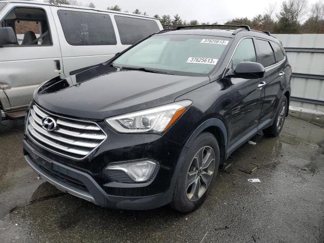 KM8SMDHF7EU063119 - 2014 HYUNDAI SANTA FE G BLACK photo 1