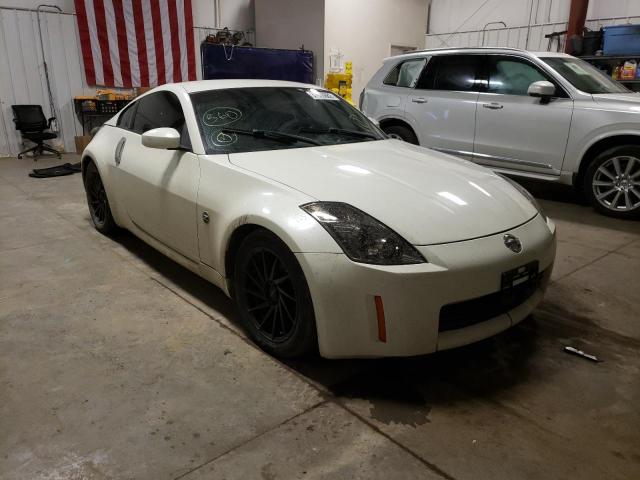 JN1AZ34D43T100441 - 2003 NISSAN 350Z COUPE WHITE photo 1