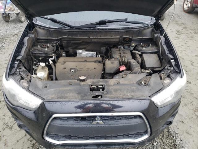 4A4AP3AW4FE036816 - 2015 MITSUBISHI OUTLANDER BLACK photo 12