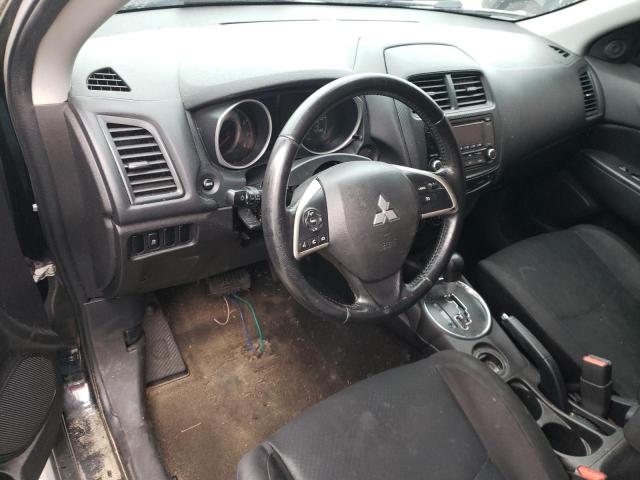 4A4AP3AW4FE036816 - 2015 MITSUBISHI OUTLANDER BLACK photo 8