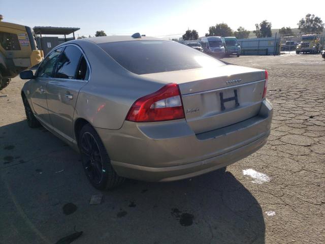 YV1AS982X71027486 - 2007 VOLVO S80 GOLD photo 2