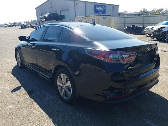 KNAGN4AD1G5092769 - 2016 KIA OPTIMA HYB BLACK photo 3