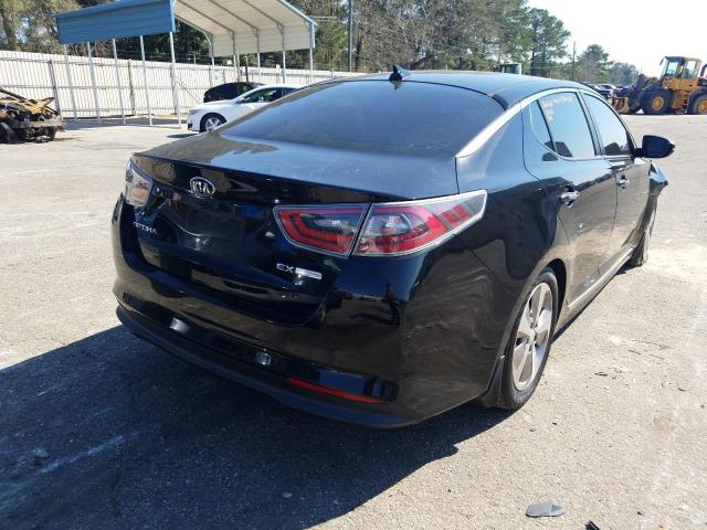 KNAGN4AD1G5092769 - 2016 KIA OPTIMA HYB BLACK photo 4