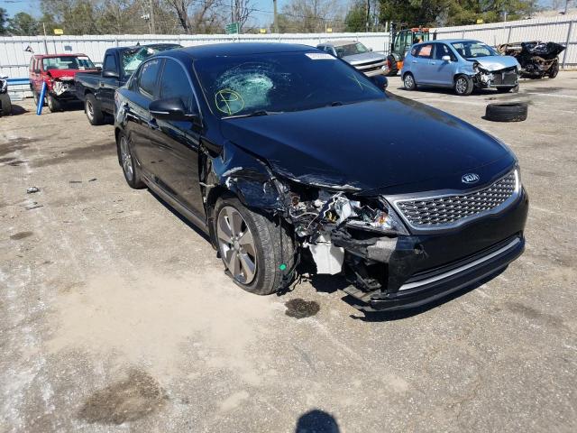 KNAGN4AD1G5092769 - 2016 KIA OPTIMA HYB BLACK photo 9