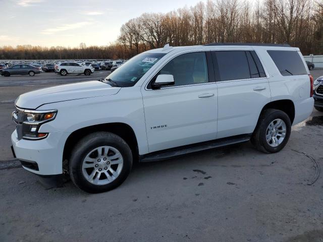 1GNSKBKC5KR141237 - 2019 CHEVROLET TAHOE K150 WHITE photo 1