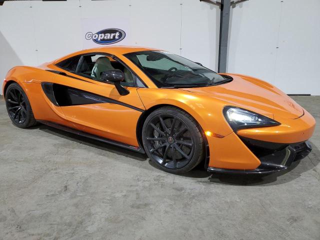 SBM13FAA7JW004087 - 2018 MCLAREN AUTOMOTIVE 570S ORANGE photo 4