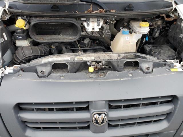 3C6TRVCG1JE112539 - 2018 RAM PROMASTER أبيض صورة 11
