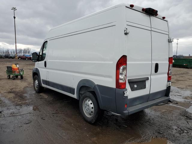 3C6TRVCG1JE112539 - 2018 RAM PROMASTER أبيض صورة 2
