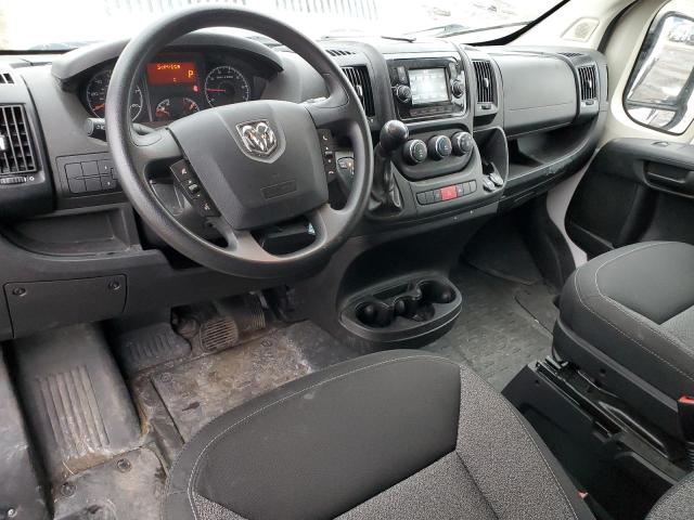 3C6TRVCG1JE112539 - 2018 RAM PROMASTER أبيض صورة 8