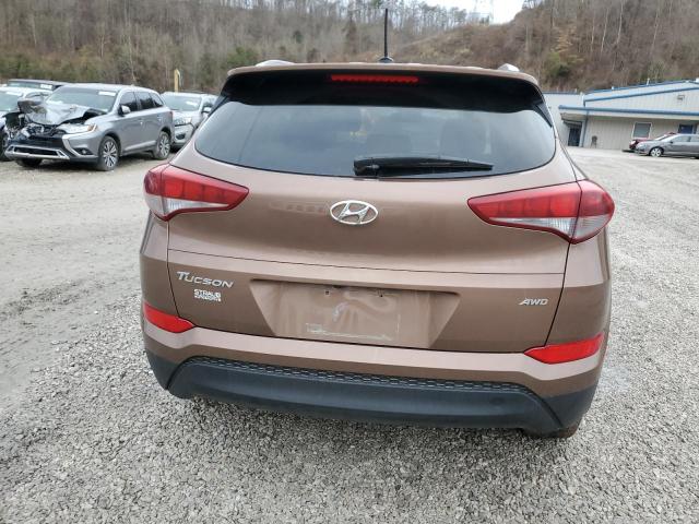 KM8J3CA42GU181325 - 2016 HYUNDAI TUCSON LIM BROWN photo 6