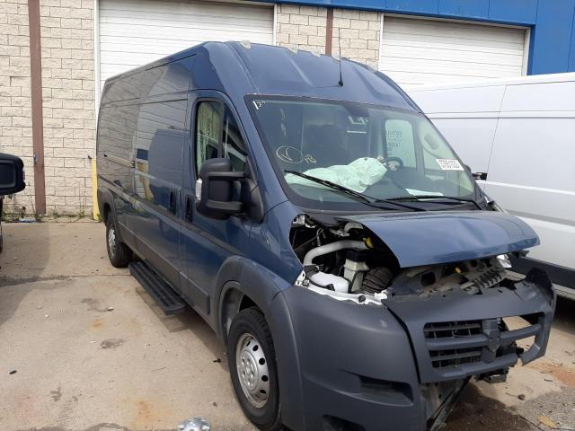 3C6TRVDG6JE159175 - 2018 RAM PROMASTER BLUE photo 1