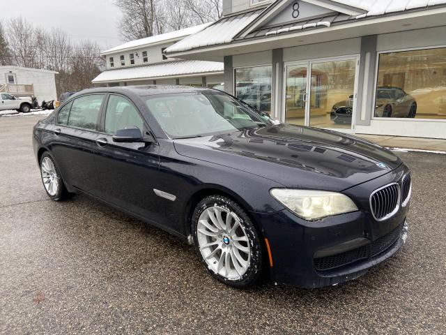 WBAYF4C59DD281677 - 2013 BMW 740 LXI BLUE photo 4