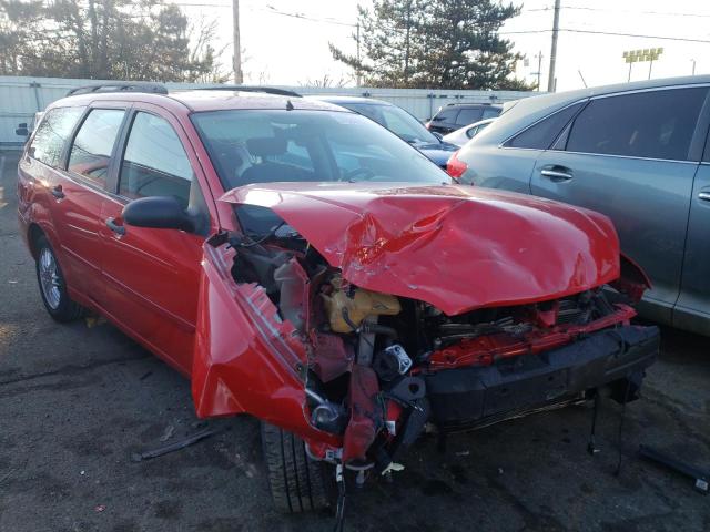 1FAFP36N27W148688 - 2007 FORD FOCUS ZXW RED photo 1