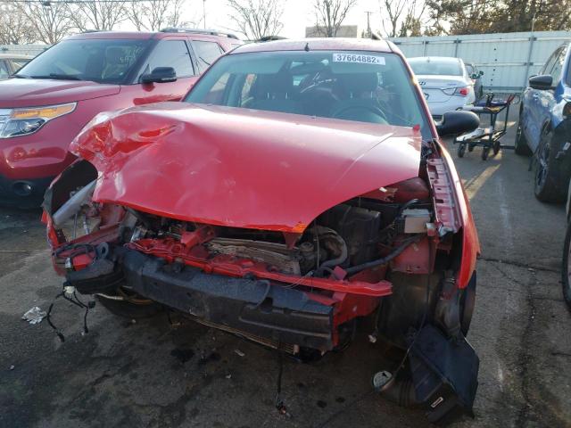 1FAFP36N27W148688 - 2007 FORD FOCUS ZXW RED photo 9