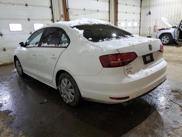 3VW2K7AJ7FM306666 - 2015 VOLKSWAGEN JETTA BASE WHITE photo 2