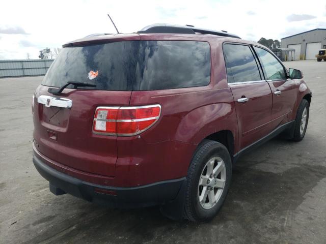 5GZER23D09J196324 - 2009 SATURN OUTLOOK XR ბურგუნდია ფოტო 4