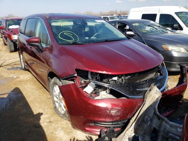 2C4RC1CG9HR509177 - 2017 CHRYSLER PACIFICA L BURGUNDY photo 1