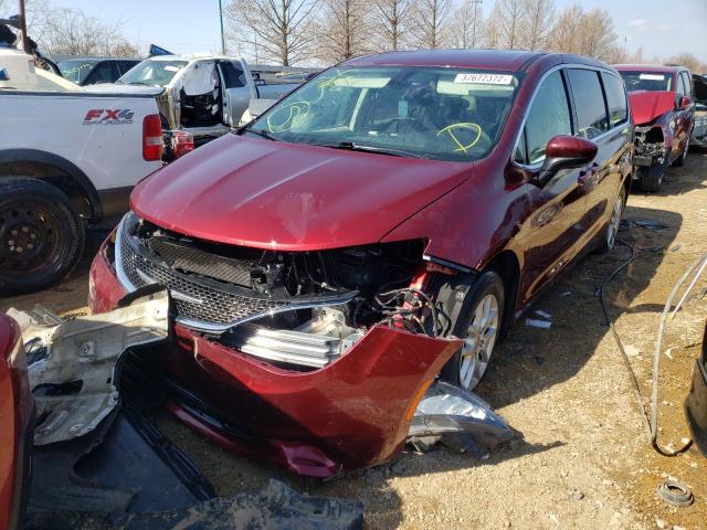 2C4RC1CG9HR509177 - 2017 CHRYSLER PACIFICA L BURGUNDY photo 2