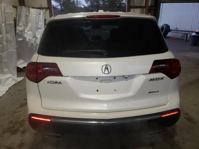 2HNYD2H60BH538802 - 2011 ACURA MDX TECHNO WHITE photo 6