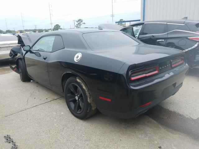 2C3CDZAGXGH131237 - 2016 DODGE CHALLENGER BLACK photo 3