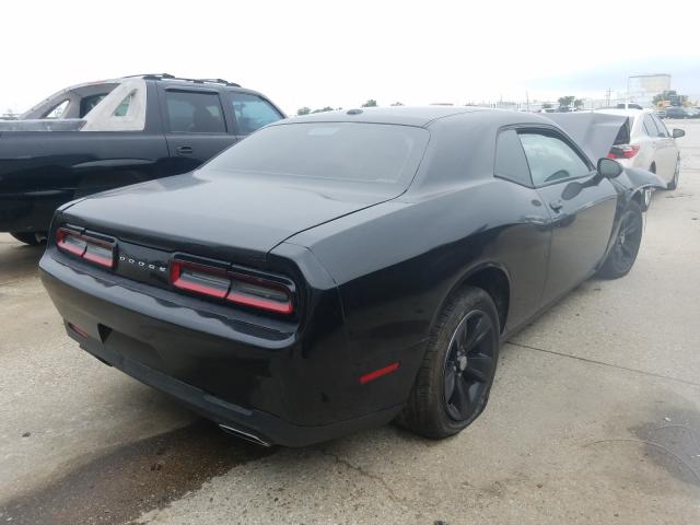 2C3CDZAGXGH131237 - 2016 DODGE CHALLENGER BLACK photo 4