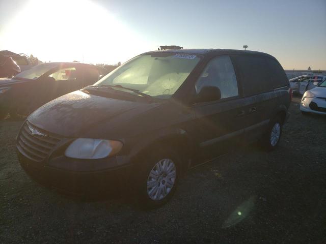 1A4GP45R56B757671 - 2006 CHRYSLER TOWN & COU შავი ფოტო 1