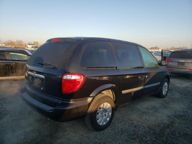 1A4GP45R56B757671 - 2006 CHRYSLER TOWN & COU შავი ფოტო 3