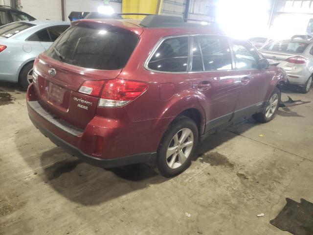 4S4BRBCC8E3282549 - 2014 SUBARU OUTBACK 2. RED photo 3